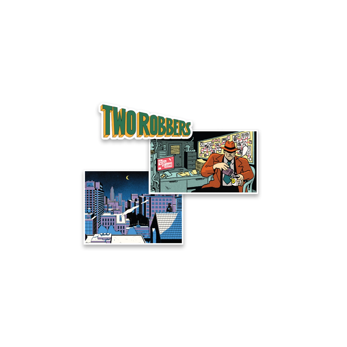Two Robbers Comic Book - Issue 001